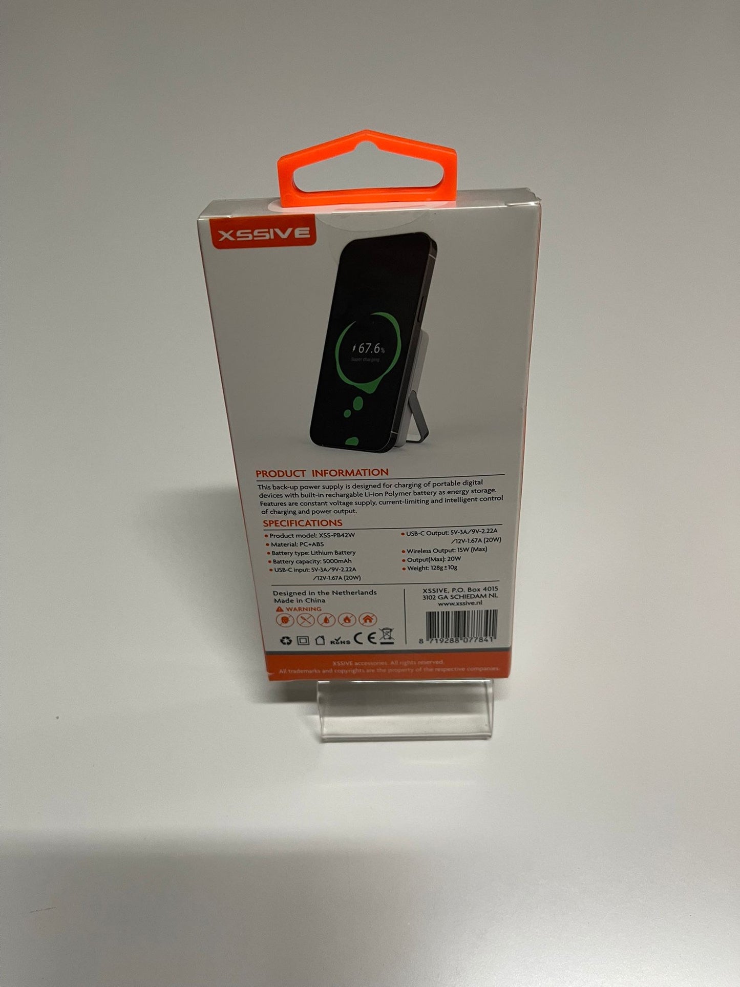 PREMUIM magnetic wireless power bank 1000mAh