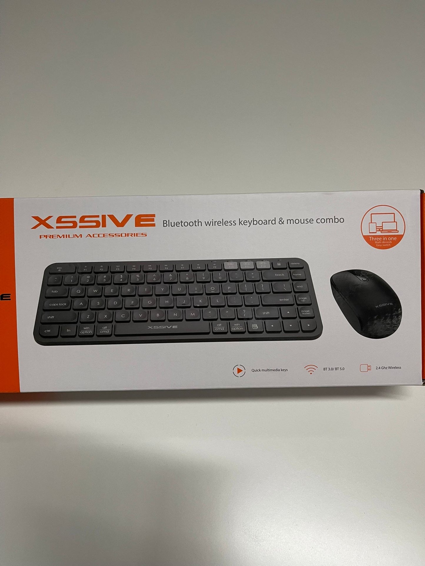 Xssive bluetooth draadloze keyboard & muis