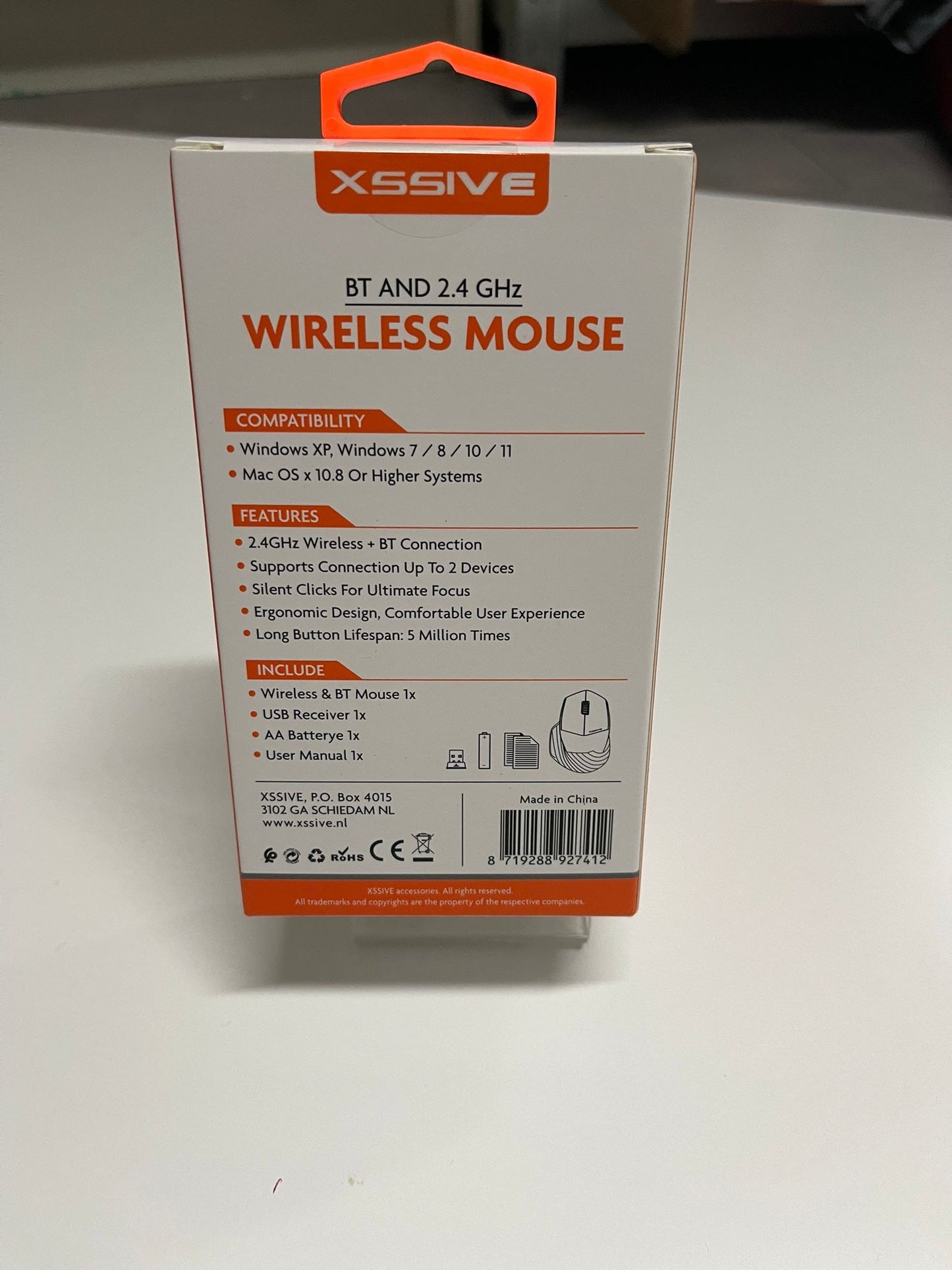 Xssive draadloze muis